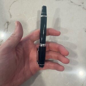 MONTBLANC BOHEME NOIR Fountain Pen Retractable-nib Black-GEM vintage